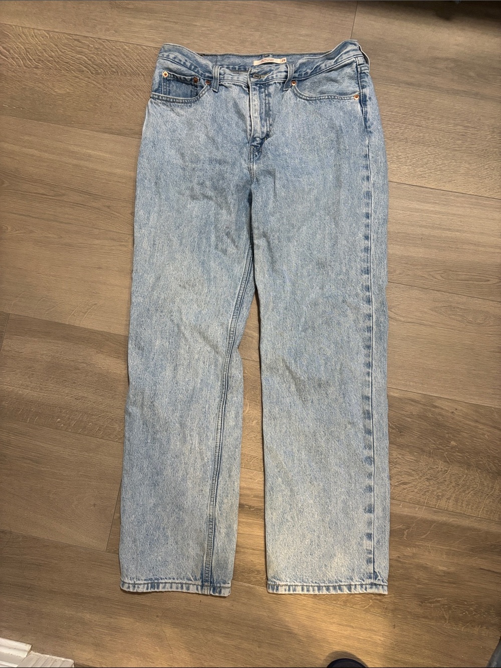 Low pro straight jeans from Levi